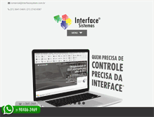 Tablet Screenshot of interfacesystem.com.br